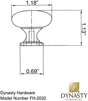 Dynasty Hardware Super Saver FH-2032-SN Класическа Дръжка за шкаф от сатен завършени никел (25 бр.)