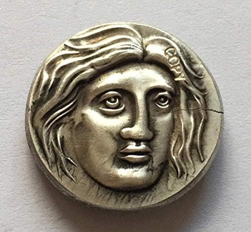 Монета на Повикване Гръцки Монети Копие Неправилен Размер за Домашен интериор на Офис Събиране на Монети