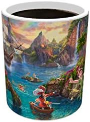 Променящите се чаши на Disney - Питър Пан - Неверленд - Една керамична чаша с променящите се цвят на 11 грама,