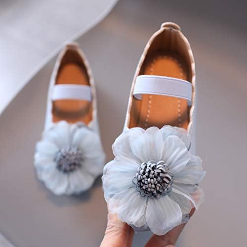 Обувки за малки момичета; Сватбени обувки Мери Джейн; Обувки на принцесата с цветя за шаферките; Вечерни учебни