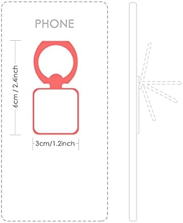 Символ На Мира Антивоенный Модел Квадратно Пръстен За Мобилен Телефон Поставка Притежателя Скоба Универсална