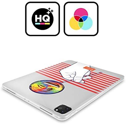Дизайн на своята практика за главата Официално Лицензиран Мек Гелевый калъф Emoji® Lollipop Stripes Pride, който