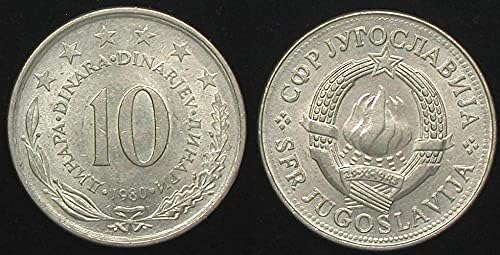 Европейските Югославские Монети с номинална стойност от 10 динара 1976 година на издаване, Подарък Колекция