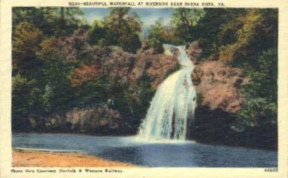 Пощенска картичка от Buena Висты, Вирджиния