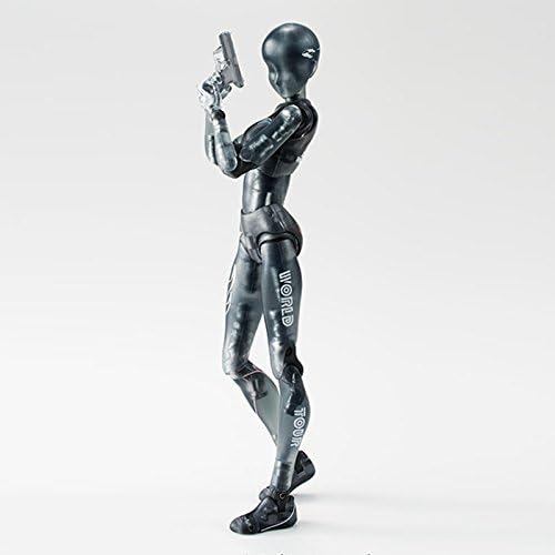 iGREATWALL Черен Модел на Манекен, за рисуване на Фигури, Подвижни Ставите, Определени SH Figuarts Body Kun