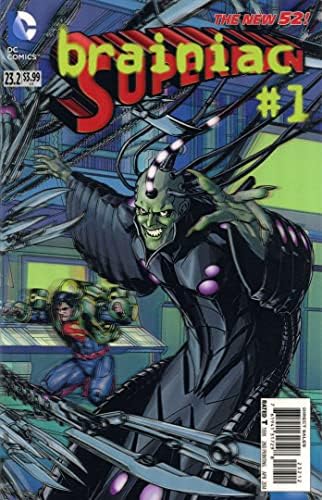Супермен (3-та серия) 23.2 (2) VF / NM; Комиксите DC | Новост 52 - Линзовидный интелектуалец