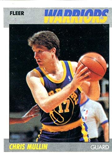 Крис Mullin 1987 Fleur Неподписанная картичка - Грозен Баскетболни карта