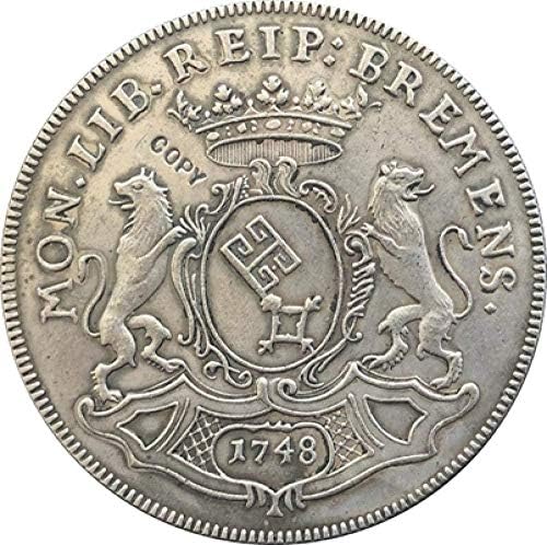 Копирни Монети немски Талера Франц 1748 г. за Домашен интериор на Офис