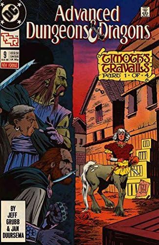 Напредналите подземия и дракони 9 VF / NM; комикс на DC