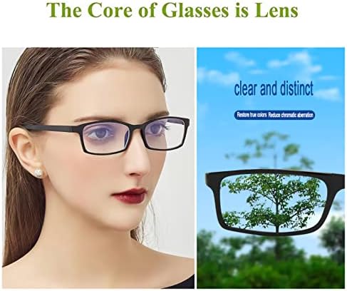 Voitead HD очила за четене мъжки анти-синя светлина, анти-умора, модни очила на средна и напреднала възраст