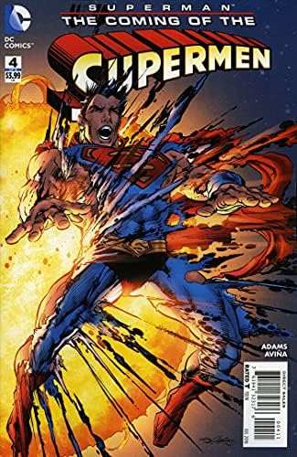 Супермен: Идването на Суперменов 4 VF / NM ; Комиксите DC | Нийл Адамс