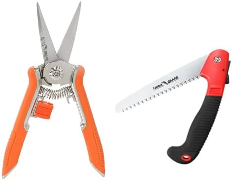 Градински ръчни ножици FLORA GUARD 6,5 инча, ножици за изрязване на заобикалят, ножици за подстригване с ножове