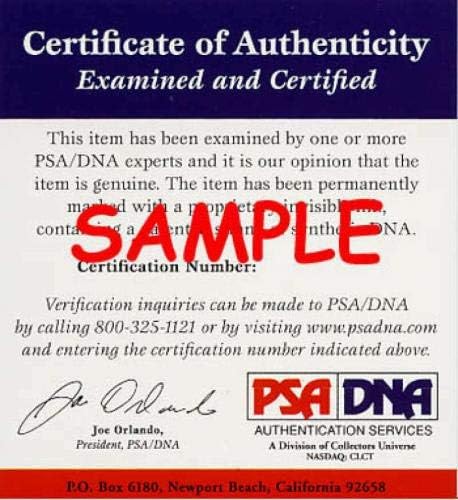 Сертификат ДНК Cc Sabathia PSA с Автограф от Мейджър Лийг Бейзбол OML С Автограф От ръката - Бейзболни топки
