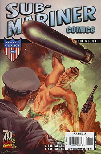 Специално издание на 70-та годишнина Sub-Mariner Comics 1 VF ; Комиксите на Marvel | Namor Timely