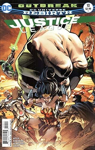 Лигата на справедливостта (3-та серия) 10 VF ; комиксите DC