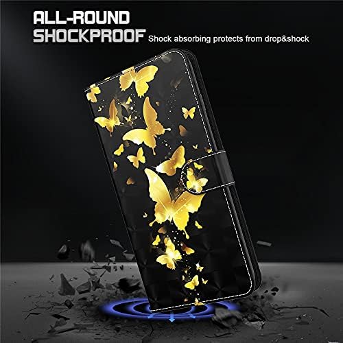 BICHONG е Подходящ за Samsung Galaxy A50 Калъф Кожен Флип Калъф За вашия Телефон, Портфейл с Хубав Дизайн Дизайн