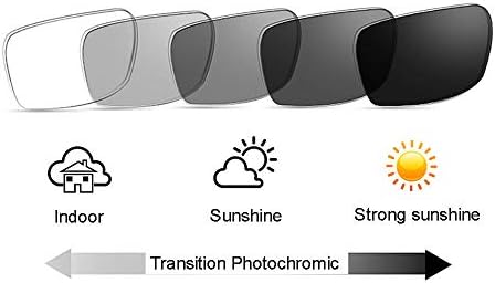 SightPerk Мъжки TR90 С Кръгли Рамки, Преходен, Фотохромичните Бифокални Очила За Четене, Слънчеви Очила за четене
