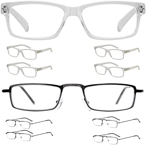Eyekepper Спестете 10% на 5 опаковки пури в ограничени бройки очила за четене за мъже и 5 опаковки ридеров за