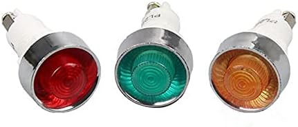 DJDLFA 1 бр. ключ бутони на индикатора на сигнала PL червен, Зелен, жълт 12 В 24 В/110 В На 220 В Дупката 13,5