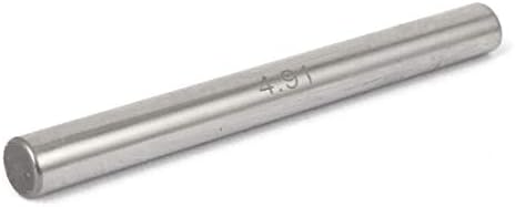 X-DREE 4,91 мм Диаметър на GCR15 50 мм Дължина Цилиндрична штифтового калибър Измервателен инструмент за отвори