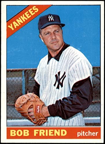 1966 Topps # 519 Роб Френд Ню Йорк Янкис (Бейзболна картичка) EX/MT йорк Янкис
