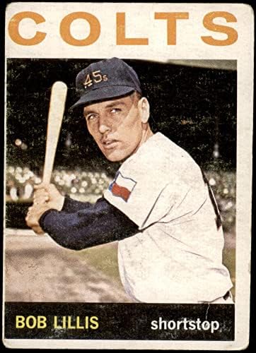 1964 Topps # 321 Боб Лиллис Хюстън Колт 45s (Бейзболна картичка) БЕДЕН Колт 45s