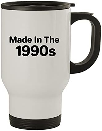 Продукти Molandra, Произведени През 1990-те години - Пътна Чаша От неръждаема Стомана за 14 грама, бяла