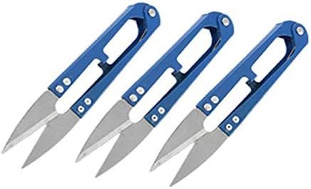 Нова Синя дръжка Lon0167 С функция за шиене прежда, надежден, ефективен Ножничный инструмент, 3 бр (id: 7a9 53 55 393)