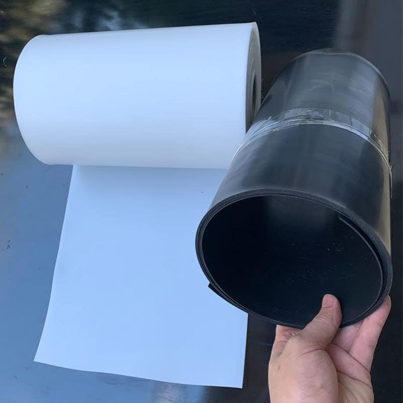 Бяла катушечная филм от PTFE, черен пластмасов лист от PTFE, завъртане плоча от PTFE. - (Цвят: бял, дебелина: