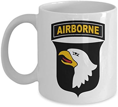 Неизвестен изпълнител 101-аз съм Въздух-Въздушна Кафеена чаша - Кафе, чаша за Армията на САЩ - ОТ двете страни