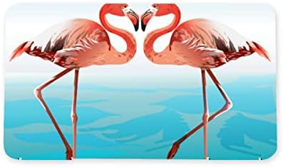 Flamingo Преносим Титуляр за Респиратор За лице, Кутия, Тънък Пластмасов Калъф за Съхранение на Козметичната Маска за Лице, Органайзер за Лице, Контейнер с Капак, Аксес?