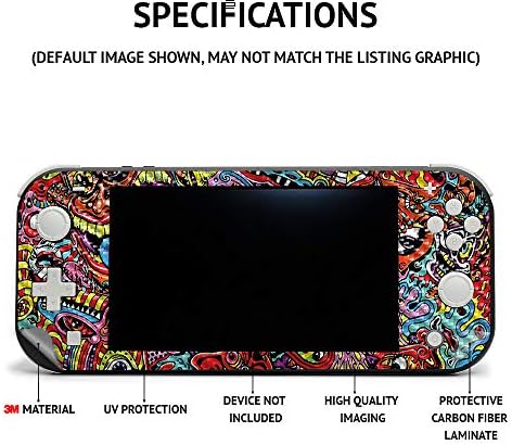 Калъф MightySkins от въглеродни влакна за Nintendo 3DS XL Original (2012-2014) - Alien Artifact | Защитно, трайно текстурированное покритие от въглеродни влакна | Лесно се нанася, се отстранява ?