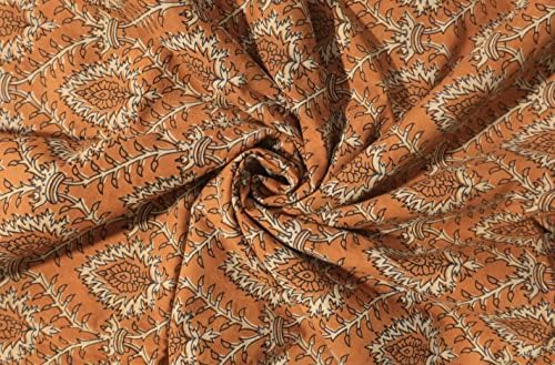 Индийски плат Dabu с цветен модел е ръчна изработка, индийски памучен плат с блочным модел