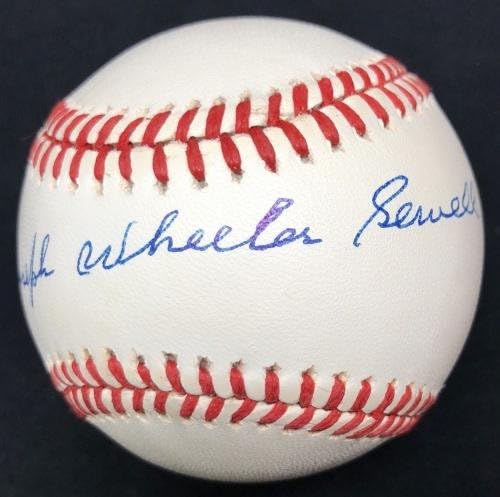 Джоузеф Уилър Сьюэлл Пълно Име е Подписан Бейзболен PSA /ДНК Джо КОПИТО - Бейзболни топки С Автографи