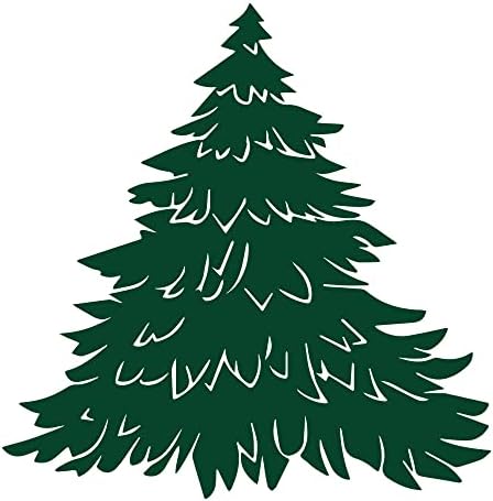 Коледна Стикер На Стената Коледно Дърво, Самозалепващи Хартиени Етикети Деца 2-4