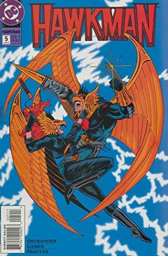 Човекът-ястреб (3-та серия) 5 VF / NM ; комиксите DC