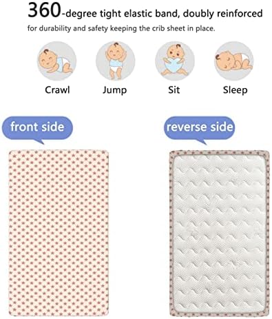 Кухненски Кърпи за яслите в пластична теми, Портативни мини-Чаршафи за легла с Меки и Дишащи Кърпи-Бебешки Кърпи