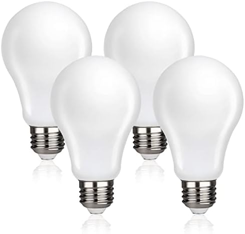 4 Опаковки led лампи A21, led лампи, мощност 12 W, с регулируема яркост, което е Еквивалента на 100 W, Топло