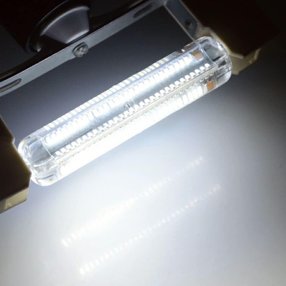 FUTENI Wide Voltage Lights 4 опаковки led лампи R7S 5 W 78 Mm SMD 3014 108 Чисто бял/топло бял, царевичен лампа