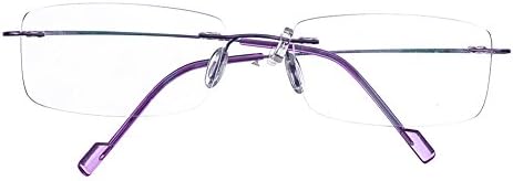 Tao Bi Суперлегкие Титанов Бифокални Лещи, Бифокални Очила За Четене, 2,25 Мъжки И Дамски Модни Бифокални Очила