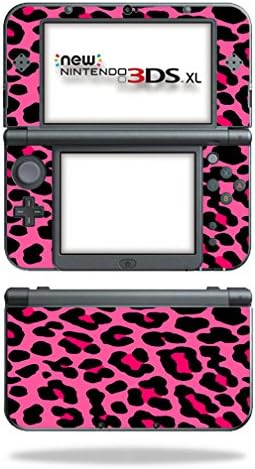 Корица MightySkins, съвместими с Nintendo 3DS XL (2015) - Розов Леопард | Защитно, здрава и уникална Vinyl стикер | Лесно се нанася, се отстранява и обръща стил | Произведено в САЩ