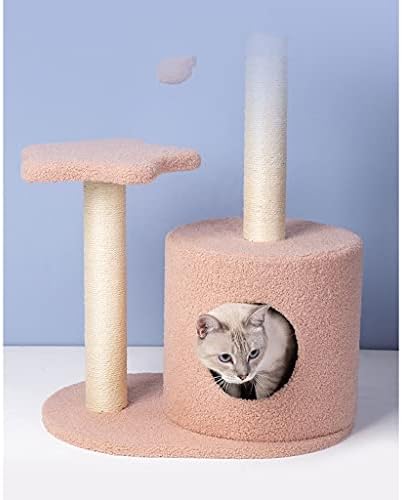 MJWDP Котки Къща за домашни Любимци Защита От Надраскване Дъска Стълбище Рамка За Катерене По Котки от Дърво