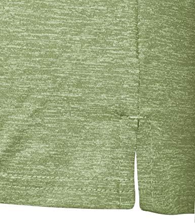 Мъжки ризи Поло Derminpro С Къс / Дълъг ръкав, бързо съхнещи Спортни Тениски за голф