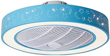 CATA-МЕДИКА Nordic вентилатор на Тавана за Спалня с Подсветка, Невидимо Предното Безделник Колело, Вентилатор