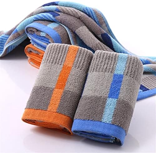 GELTDN 35x75 см Памучно Кърпи За лице, Кърпи за ръце, Набор от меки кърпи / хавлии за баня, 100 г (Цвят: оранжев