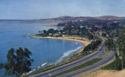 Пощенска картичка от Санта Барбара, Калифорния