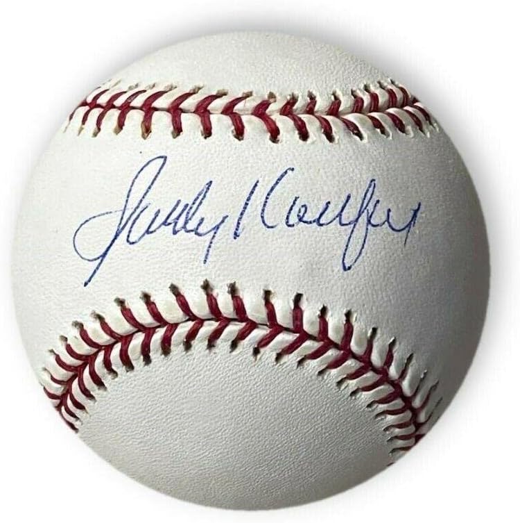 Санди Куфакс Подписа Официални бейзболни топки MLB Лос Анджелис Доджърс с Голографическими автограф и Автографи