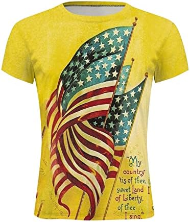 Мъжки Ризи с дълъг ръкав Плюс Мъжки Летни Тениски С Деня на Независимостта, Модни Тениски С 3D Дигитален Печат,