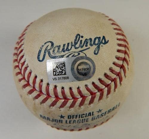 2021 Вашингтон Нэшнлз Колорадо в Скалистите Планини, Използвани Бейзболни топки Мейсън Томпсън 70 - Използваните Бейзболни топки