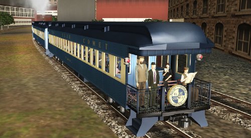 Trainz Simulator: пакет добавки Blue Кометата [Изтегляне]